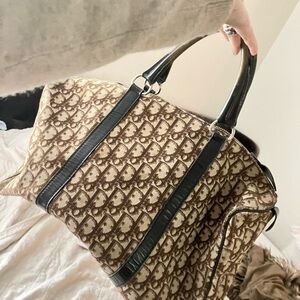 Dior Brown and Black Bag